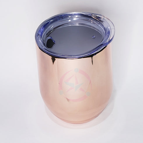 Rose Gold Chrome Tumbler